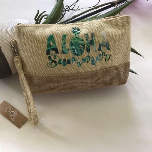 Handbags - ‘Aloha Summer’ Wristlet/Cosmetic Bag